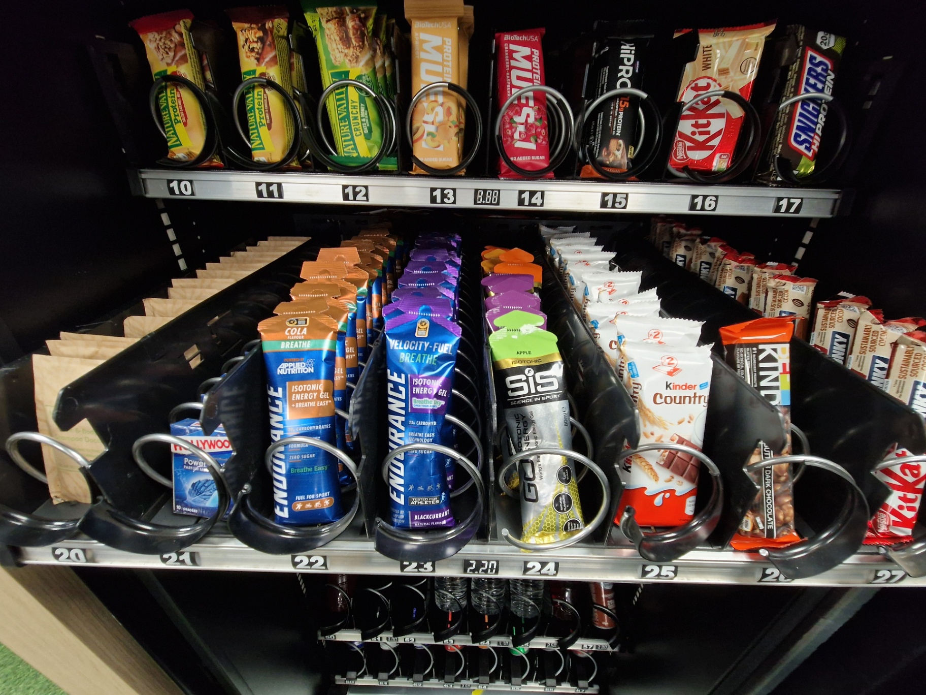 Gels énergie & snacks