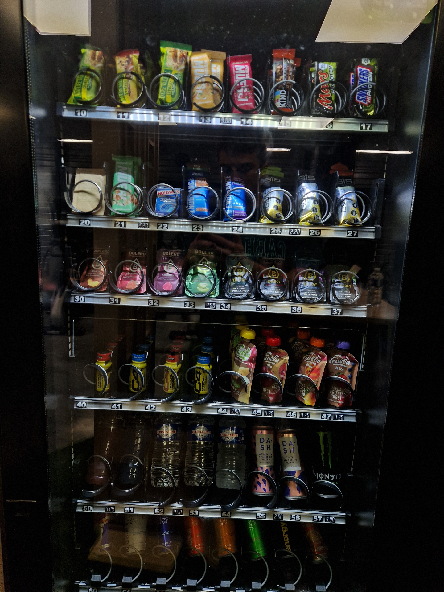 Assortiment nutrition sport